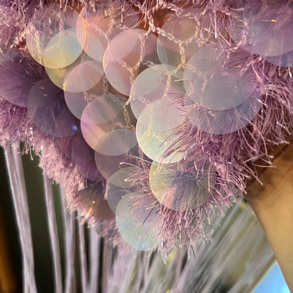 Purple Sequin Top and bottom Go go dance outfit Small like new!! - Picture 10 of 12